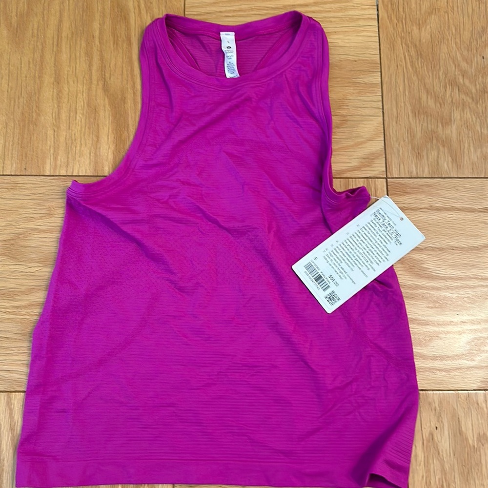 Lululemon Swiftly Tech High Neck Tank 2.0 Race